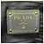 Borsa Tote Prada in pelle grigia Marrone - vista 6