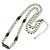 Collana a catena con maglie cubane intrecciate per uomo Gucci - vista 2