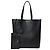 Borsa Tote Saint Laurent in pelle nera Nero