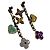 Orecchini a catena da donna Louis Vuitton con multi-charm - vista 2