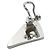 Orecchini a clip Fendi FF Series Orange Arancione - vista 5