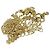 Collana Croce Signature Tiffany & Co. Unisex in Oro Giallo 18K - vista 4