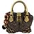 Bolso Louis Vuitton Adele Monogram Leopard Shoulder Bag Limited Edition Castaño