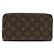 Portafoglio Lungo Louis Vuitton Zippy Organizer Marrone