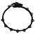 Valentino Garavani Valentino Rockstud Armband aus Kalbsleder Schwarz - Ansicht 2