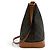 Céline Celine Triomphe Leder-Bucket Bag Braun - Ansicht 5