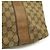 Tote Gucci GG Canvas Bamboo Marrone Beige - vista 9