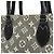 Borsa Tote Louis Vuitton OnTheGo MM Nero - vista 8