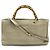 Borsa Tote Gucci Bamboo Shopper D'oro Metallico