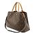 Borsa a tracolla Louis Vuitton Montaigne MM Monogram Marrone - vista 2