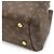 Borsa a tracolla Louis Vuitton Montaigne MM Monogram Marrone - vista 3