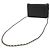 Cartera con cadena Chanel Micro Matelassé Negro - vista 2