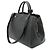 Borsa Louis Vuitton Montaigne GM Nero - vista 2