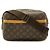 Borsa a tracolla Louis Vuitton Monogram Reporter PM Marrone