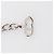 Dior Logo Bar Halskette Silber Metallisch - Ansicht 3