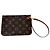 Looping Louis Vuitton Pochette Monogram from Loop Hobo Clutch Bag Marrone - vista 2