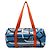 Saco Duffle Hermès de Seda Multicor