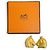 Hermès Pendientes Cheval Hermes Dorado Metálico - vista 2