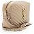 Saint Laurent Lou Camera Bag aus gestepptem Kalbsleder mit Monogramm Braun Beige - Ansicht 2