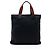 Borsa Tote Large N/S Gucci GG Canvas Web Nero - vista 3