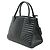 Prada Borsa a mano in pelle Diagram Nero - vista 2