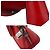 Borsa a tracolla in pelle Louis Vuitton Alma BB Rosso - vista 6