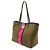 Prada Tote Bag Gürtel-Motiv Grün - Ansicht 2