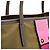 Prada Tote Bag Gürtel-Motiv Grün - Ansicht 7