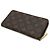 Louis Vuitton Zippy Wallet Vivienne Marrone - vista 2