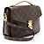 Borsa a tracolla Louis Vuitton Monogram Canvas Pochette Metis Marrone - vista 2