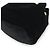 Pouch in velluto Prada con logo triangolare Nero - vista 3