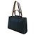 Borsa Tote Hermès in tela nera Nero - vista 2