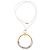 Hermès Collar Hermes Loop Swift Della Cavalleria Grand Loop Dorado Metálico