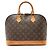 Borsa Louis Vuitton Vintage Monogram Canvas Alma PM Marrone - vista 3