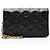 Louis Vuitton Monogram Embossed Lambskin Coussin Pochette Nero