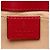 Borsa a patta Small GG Marmont in pelle matelassé Gucci Rosso - vista 8