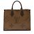 Louis Vuitton Giant Monogram Canvas Onthego MM Tote Braun - Ansicht 3