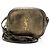 Borsa Blogger Saint Laurent in pelle metallizzata Nero