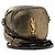 Borsa Blogger Saint Laurent in pelle metallizzata Nero - vista 2