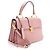 Miu Miu Leather Madras Top Handle Pink - Ansicht 2