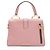 Miu Miu Leather Madras Top Handle Pink - Ansicht 3