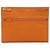 Hermès Hermes W Zip Flat Pouch Orange