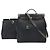 Hermès Handtasche schwarz Stoff