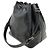 Borsa a tracolla Louis Vuitton Petit Noe Nero - vista 2
