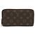 Portafoglio Zippy Louis Vuitton Marrone