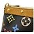Pochette Accessori Louis Vuitton Nera in Tela Nero - vista 6