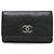 Portachiavi Chanel Camellia Coco per 6 chiavi Nero