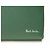 Paul Smith Leather Long Wallet Green - view 2