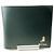 Cartera bifold Paul Smith Marquetry Stripe de piel de conejo Verde