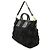 Borsa a spalla 2-Way Gather in Tessuto Prada Nero - vista 2